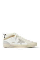 Mid-Star Leather Sneakers